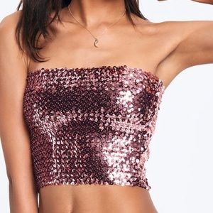 Victoria’s Secret PINK sequence bandeau😍